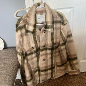 American eagle furry jacket